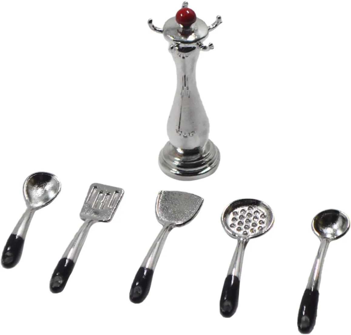 Yardwe 1 Set Scale Realistic Utensils Props for Kitchen Decor Dollhouse Enthusiasts
