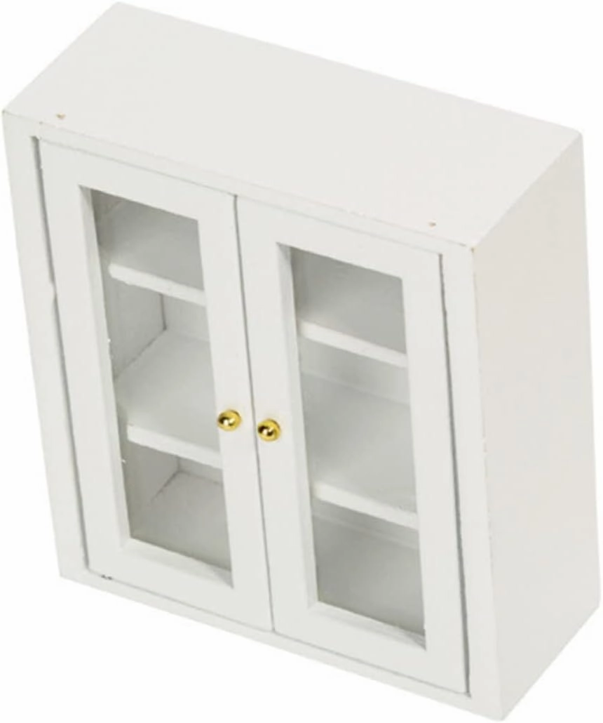 YARNOW 3pcs Dollhouse Furniture Micro Landscape Ornament Hanging Bathroom Cupboard for Mini House Decoration and Play