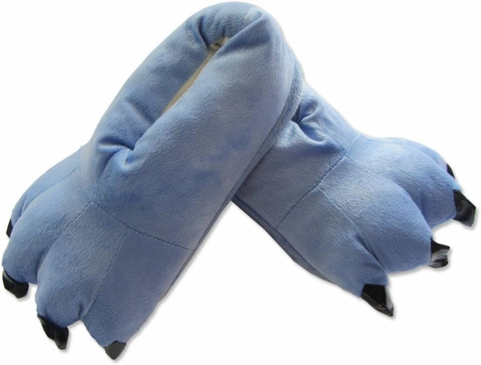 YESBOR Unisex Plush Paw Claw House Slippers Animal Costume Shoes