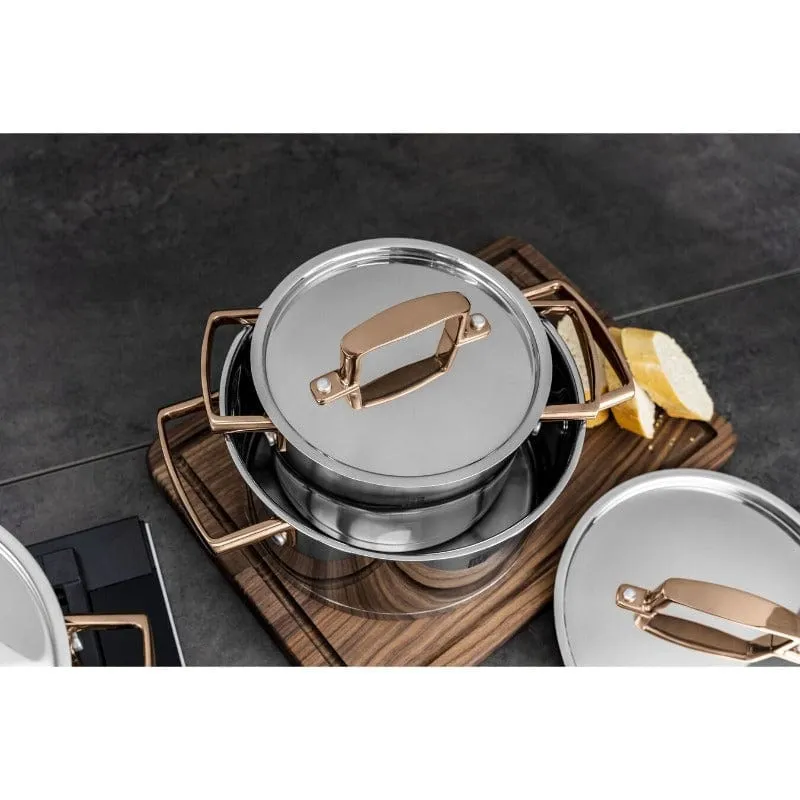 Zwilling Twin Bellasera Cookware Set 9 Piece 18/10 Stainless Steel